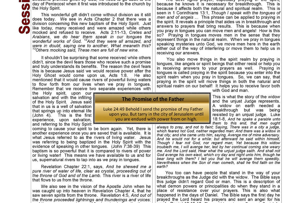 The Power of Praying in Tongues